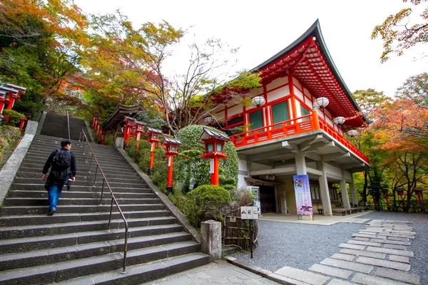 Kurama Przybytek, Kyoto — Zdjęcie stockowe