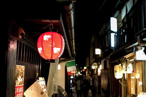 日本京都艺伎街 — 图库照片