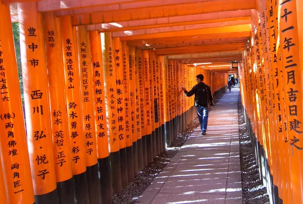 Φουσίμι Inari Ταΐσα Παρεκκλήσι, Κιότο, Ιαπωνία — Φωτογραφία Αρχείου