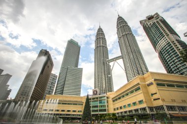 Petronas Twin Towers Kuala Lumpur clipart
