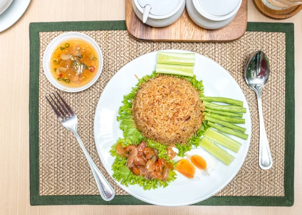 Thai Fried Rice — Stock Photo, Image