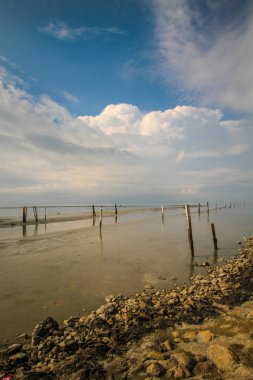 güzel bir plaj Malezya