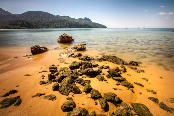 Beautiful beach at Langkawi — Stock Photo, Image