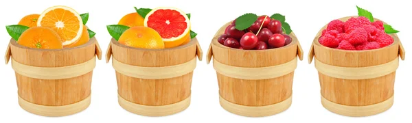 Fruto em um balde — Fotografia de Stock