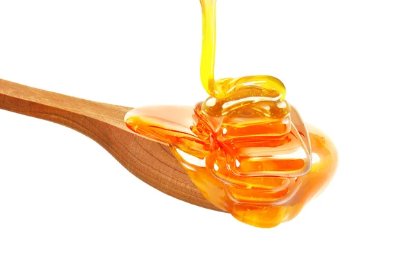 Honey  isolated on white — Stock Photo, Image
