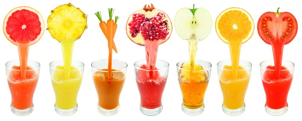 Fresh juices — Stock Photo, Image