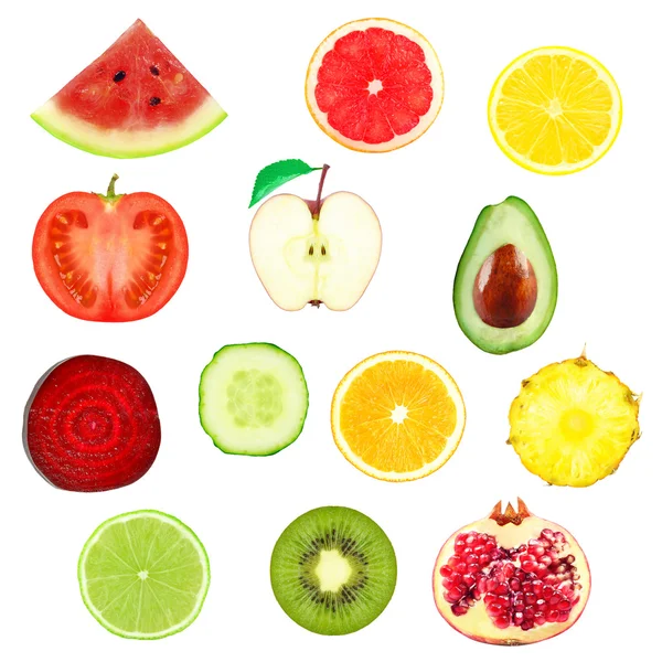 Frukt skivor — Stockfoto