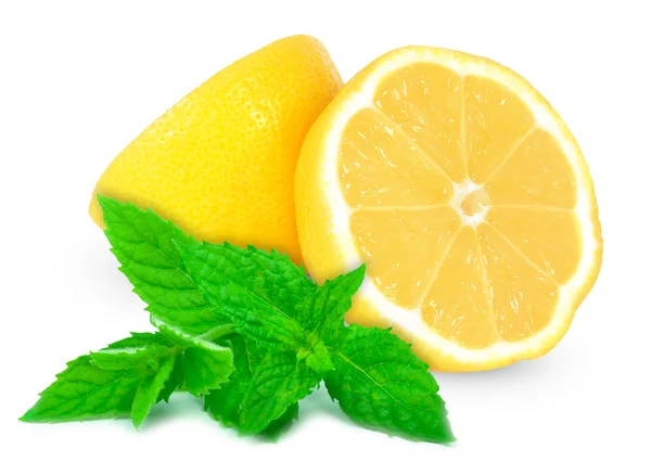 Лимон и мята — стоковое фото