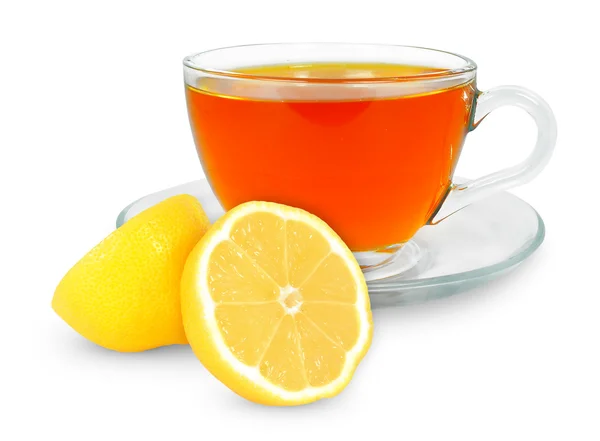 Tè e limone — Foto Stock