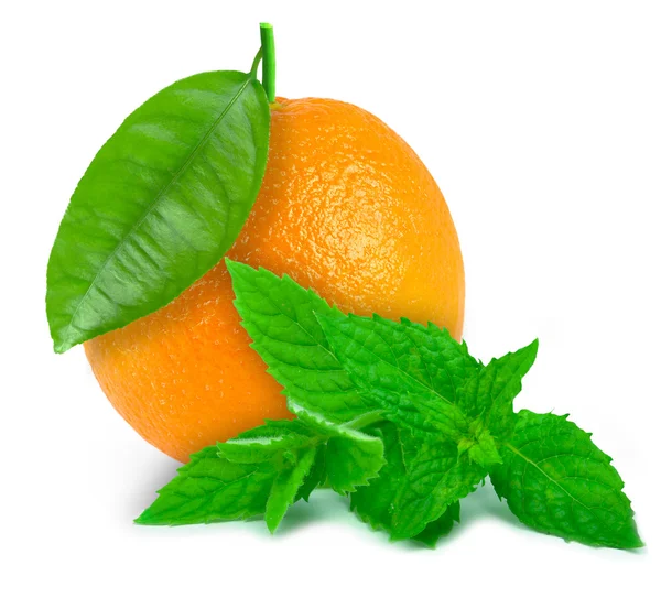 Naranja y menta —  Fotos de Stock