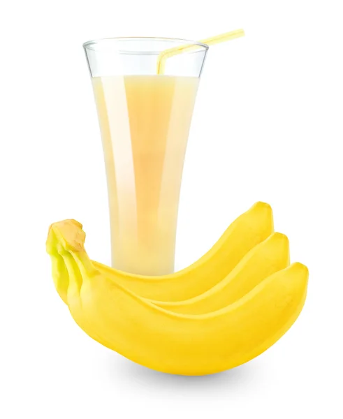 香蕉汁 — 图库照片