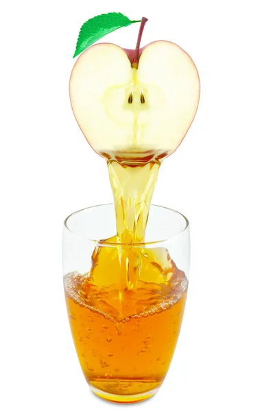 Sumo de maçã — Fotografia de Stock