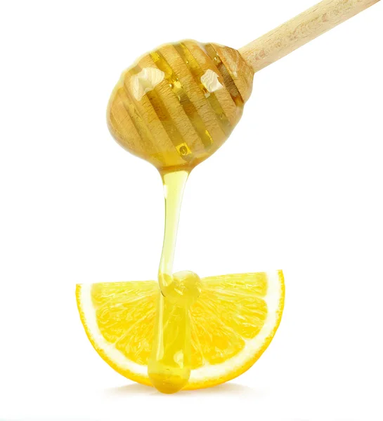 Citron med honung — Stockfoto