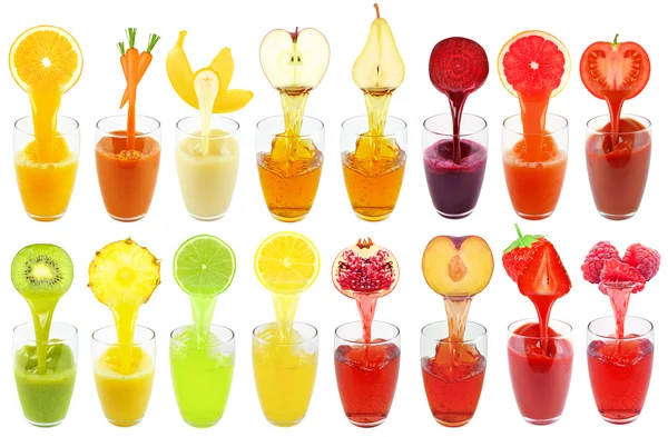 Fresh juices — Stock Photo, Image