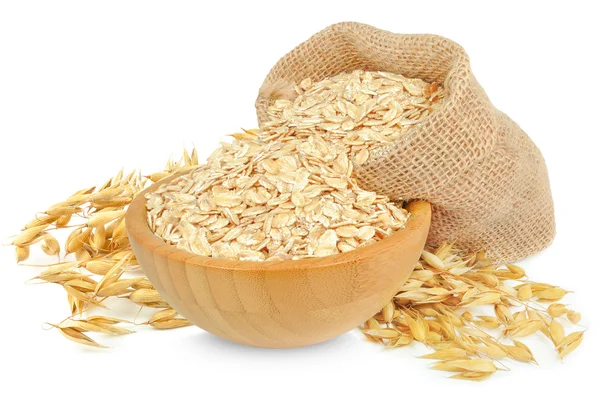 Oat flakes — Stock Photo, Image