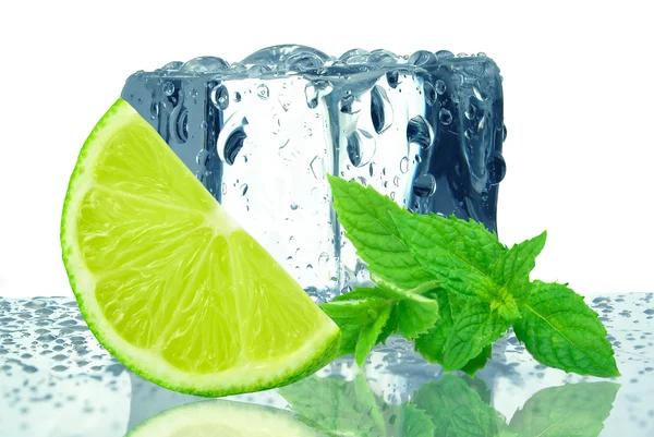 Lime e menta — Foto Stock