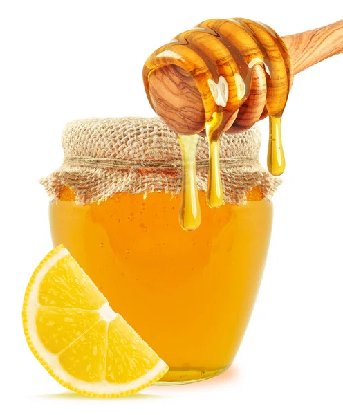 레몬과 꿀 — 스톡 사진