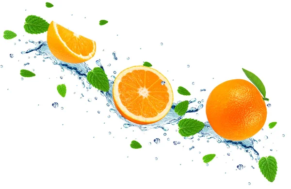 Salpicadura naranja —  Fotos de Stock