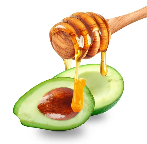 Мед с авокадо — стоковое фото