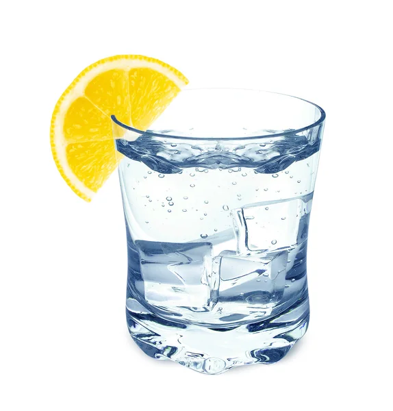 Acqua con limone — Foto Stock