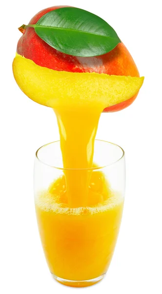 Sok z mango — Zdjęcie stockowe