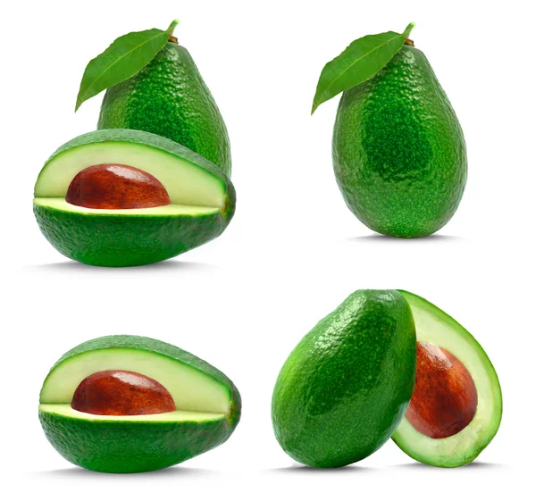 Avocado-Collage — Stockfoto