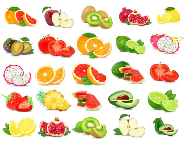 Fruit collage — Stock Photo, Image