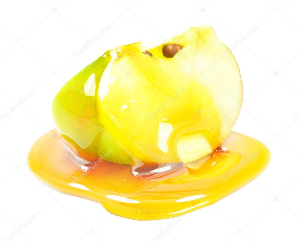 apple with honey