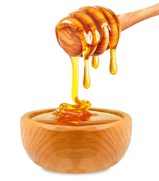 Μέλι στάζει απομονωμένες — Φωτογραφία Αρχείου