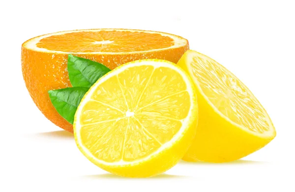 Limón y naranja —  Fotos de Stock