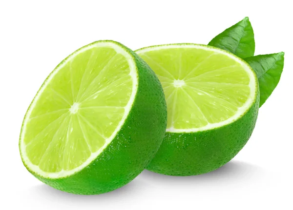 Beyaz izole limon — Stok fotoğraf