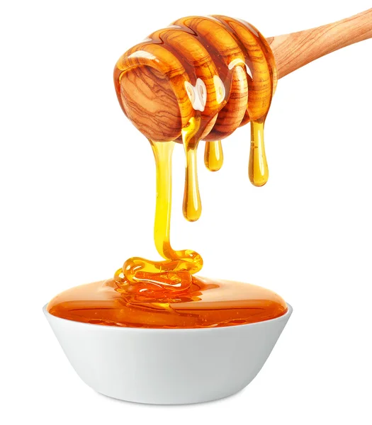 Honey in a bowl — Stock Photo, Image