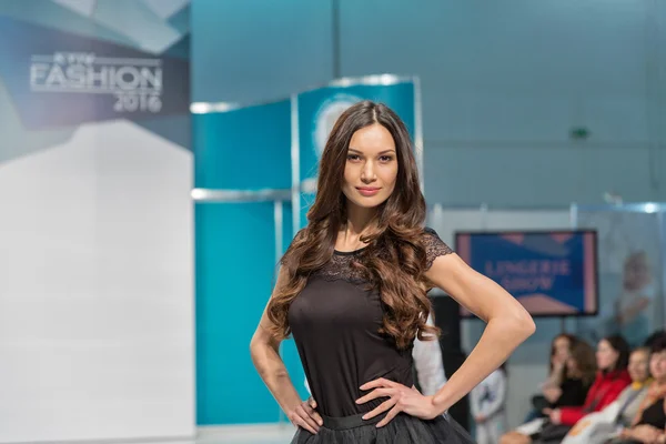 Kyiv Fashion 2016 festival Vogue v Kyjevě, Ukrajina — Stock fotografie