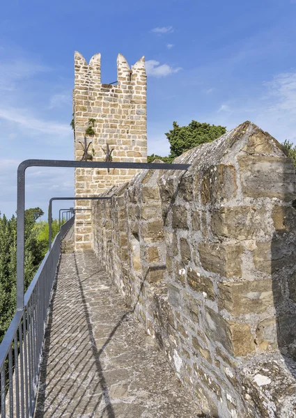 Murallas del casco antiguo de Piran, Eslovenia . —  Fotos de Stock