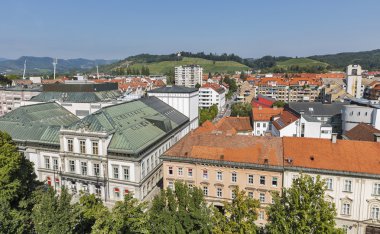 Maribor cityscape, Slovenya