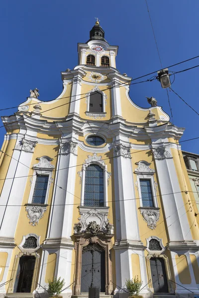 Barmherzigenkirche kerk in Graz, Stiermarken, Oostenrijk — Stockfoto