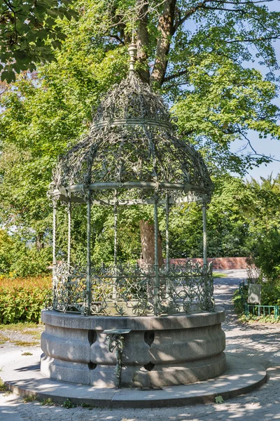 Pavilhão no parque Schlossberg. Graz, Áustria — Fotografia de Stock