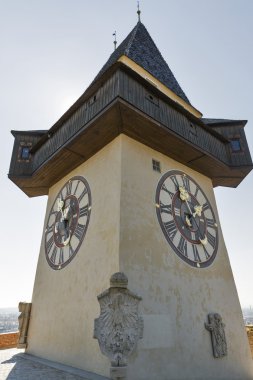 Eski Saat Kulesi Uhrturm Graz, Avusturya