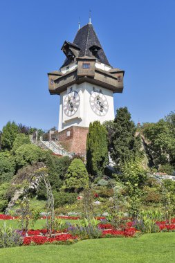 Eski Saat Kulesi Uhrturm Graz, Avusturya