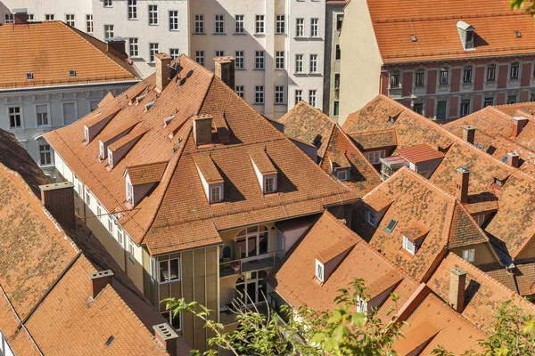 Grazer Luftbild, Österreich — Stockfoto