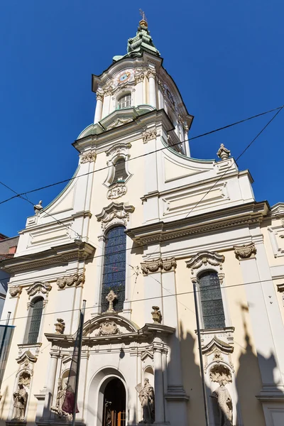 Stadtpfarrkirche of stad Parish-Kerk in Graz, Oostenrijk — Stockfoto
