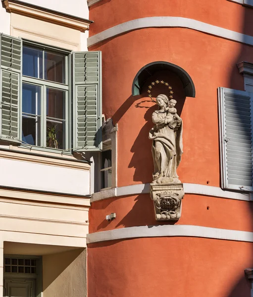 Architectuur van de oude stad in Graz, Stiermarken, Oostenrijk. — Stockfoto