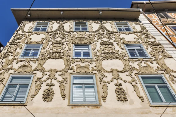 Luegg House en la Ciudad Vieja de Graz, Austria — Foto de Stock