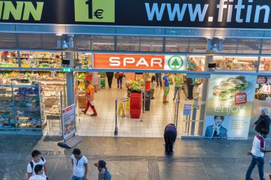 Spar mağaza Graz, Avusturya.
