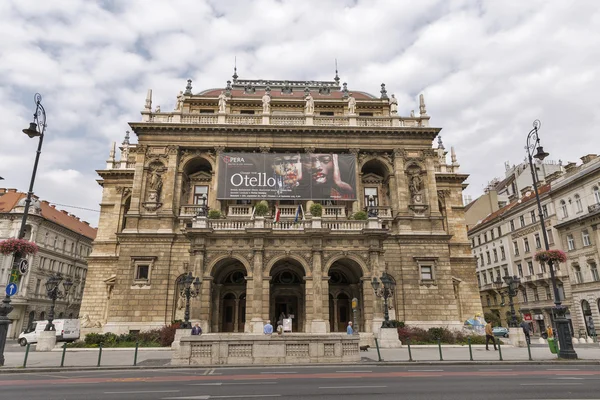 Rumah Opera Negara Hungaria di Budapest. — Stok Foto