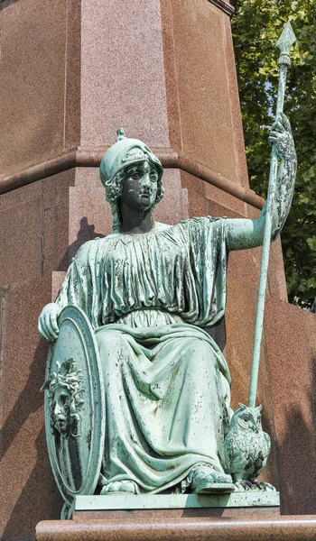 Monument av Istvan Szechenyi i Budapest, Ungern. — Stockfoto