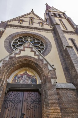 Fasori Lutheran Kilisesi ve lise Budapeşte, Macaristan.