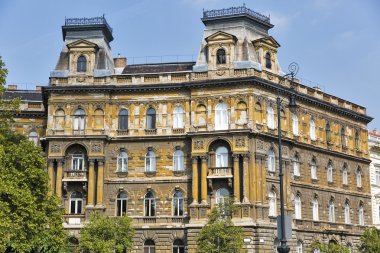 Eski ve güzel mimari Budapeşte, Macaristan.