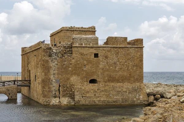 Medeltida fort i Paphos på Cypern — Stockfoto