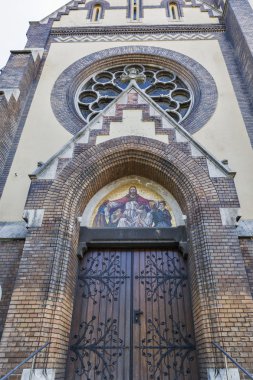 Fasori Lutheran Kilisesi ve lise Budapeşte, Macaristan.